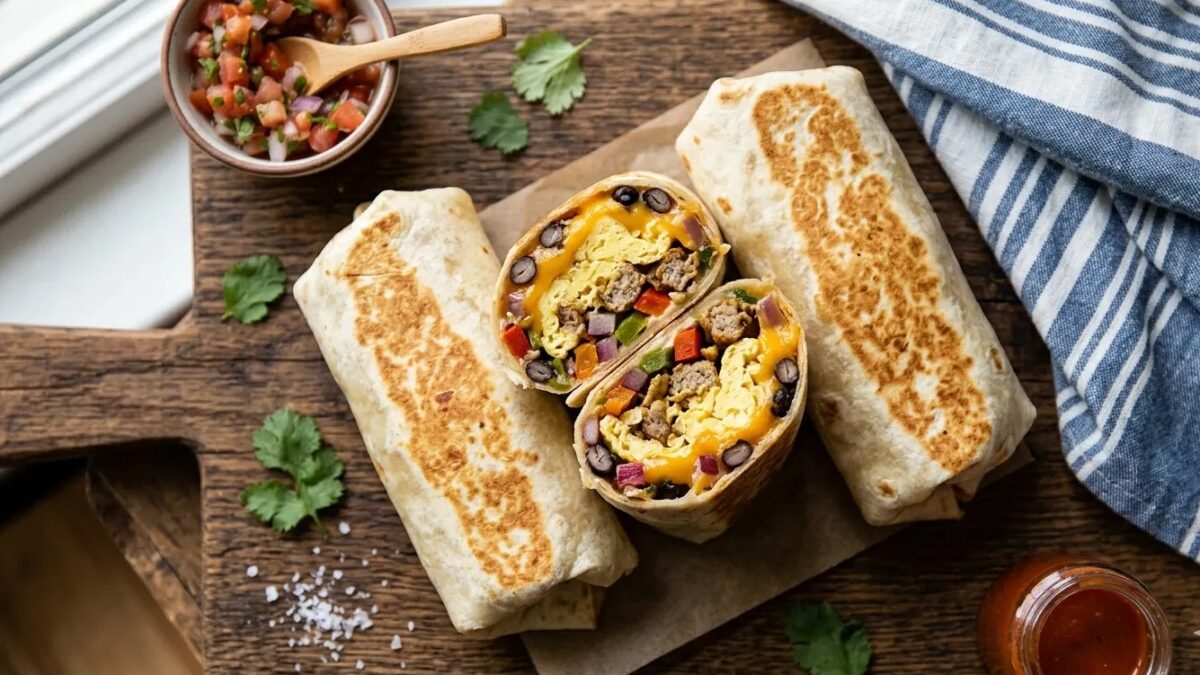 Freezer-Friendly Breakfast Burritos: A High-Protein Meal Prep for Busy American Moms