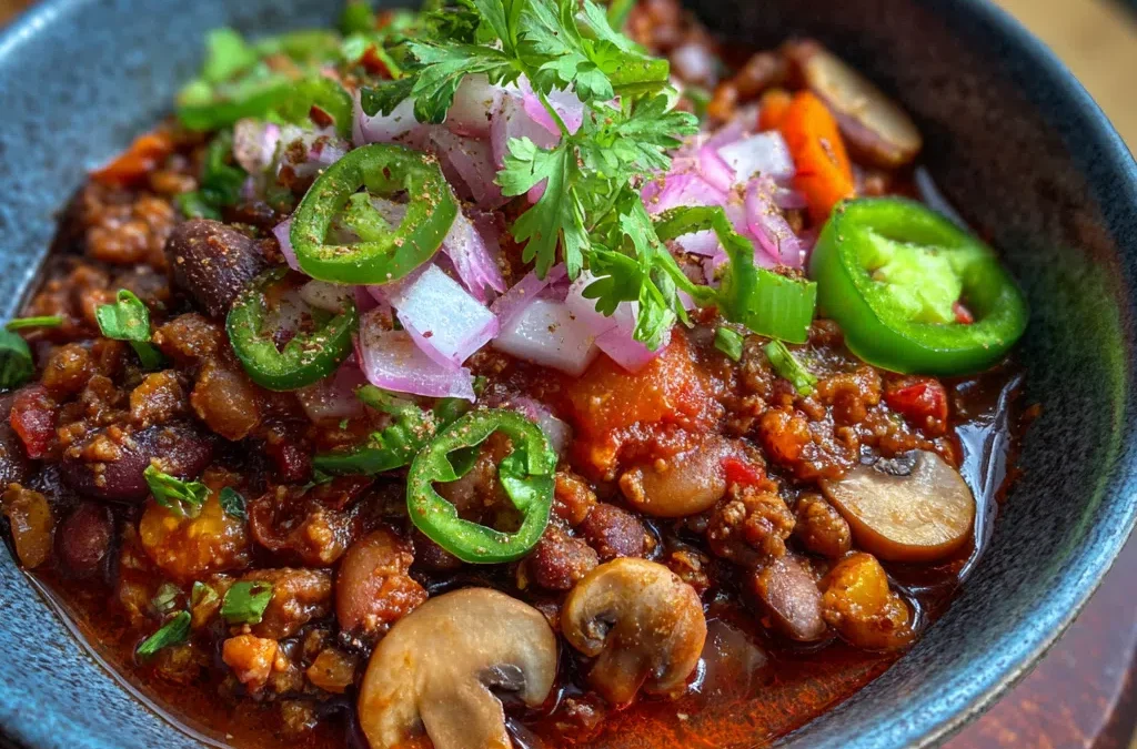Mushroom ‘Mince’ Chili: The Viral Vegan Recipe That Meat Eaters Actually Love